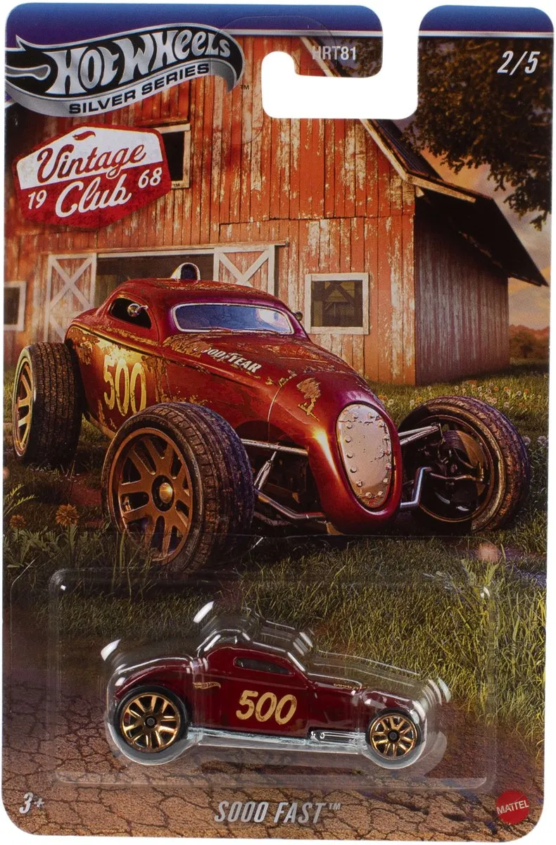 Hot Wheels 1/64 Barn Finds HRT81-979H JKY32 - Rood
