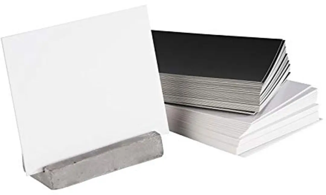 APS 71495 Tafel Kaarthouder Set - 2 Stuks met 30 Labelkaartjes - afbeelding 6 van 6
