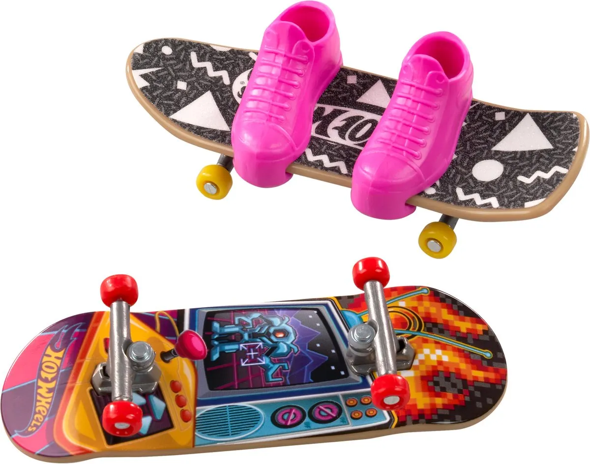 Hot Wheels GNARLY GAMER & HIGH SCORE Helix Vingerskateboardset HXL21