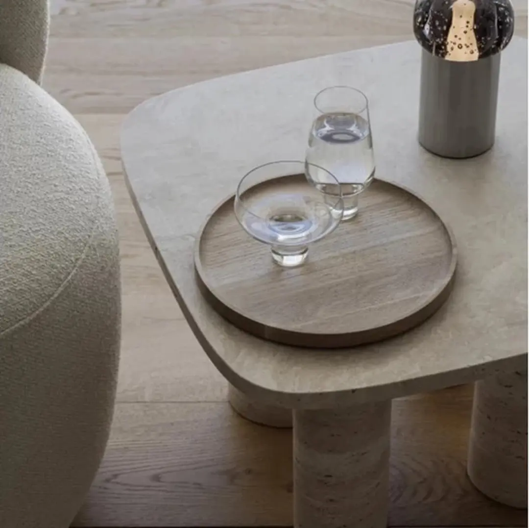 Blomus OKU Ronde Tray Oak 25cm - afbeelding 2 van 6