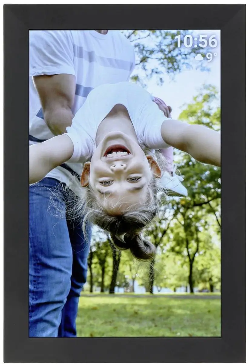 TFA Dostmann Frameo Digitale WiFi-fotolijst 10.1" - 1280x800 - 32GB - Zwart - afbeelding 2 van 4
