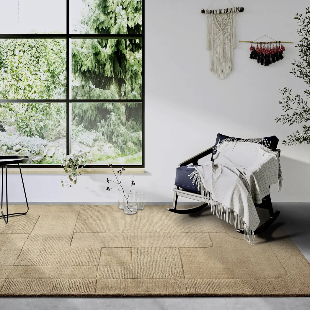 Villeroy & Boch Charlotte Wollen Vloerkleed 80x150cm Beige