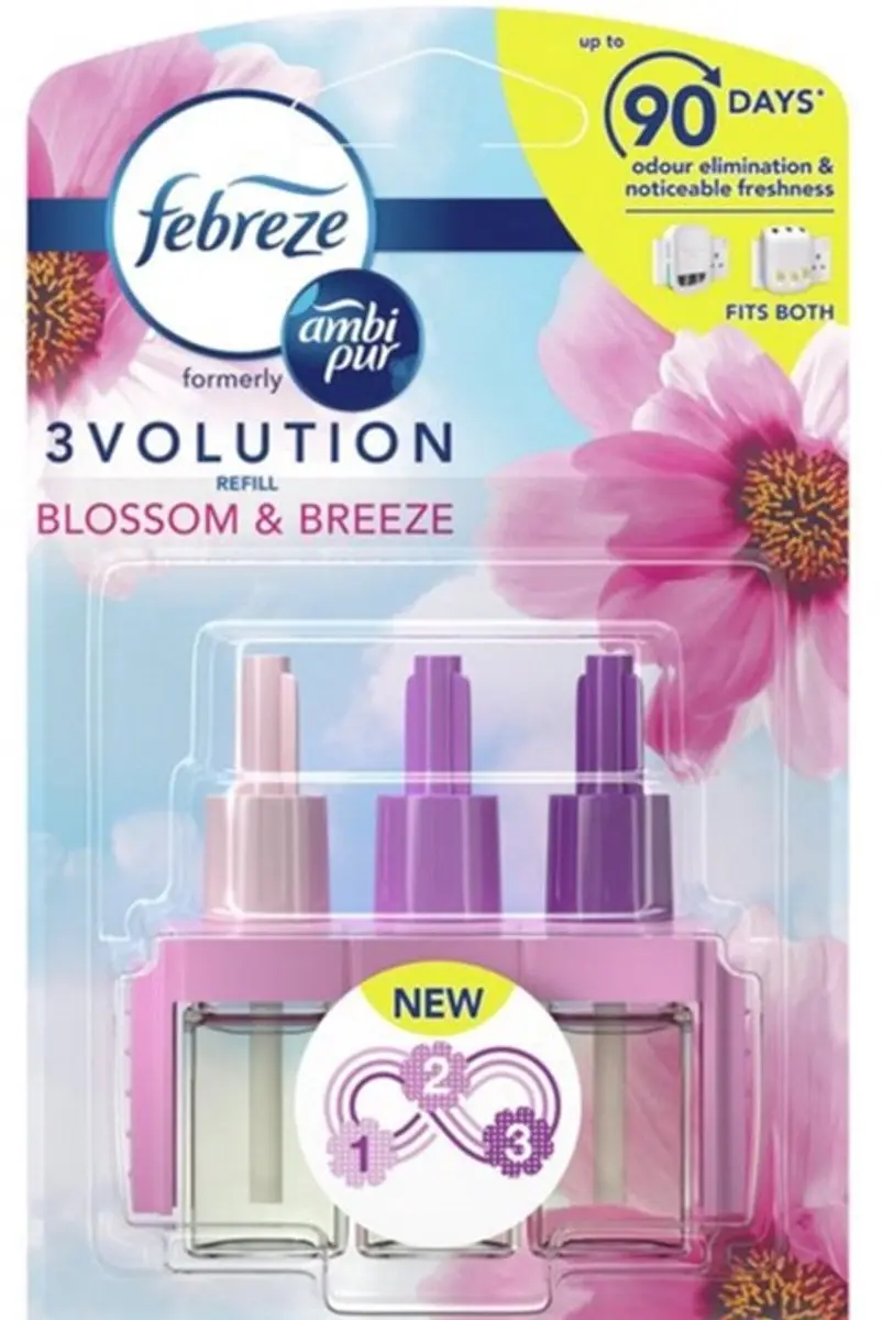 Ambi Pur 3volution Blossom & Breeze Navulling 20ml - afbeelding 2 van 2