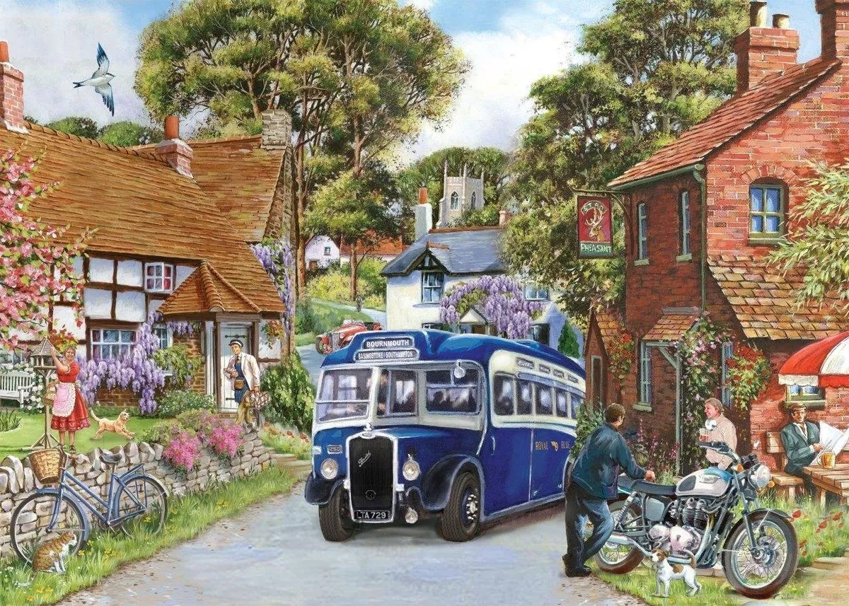House of Puzzles Tight Corner Legpuzzel 500 Stuks