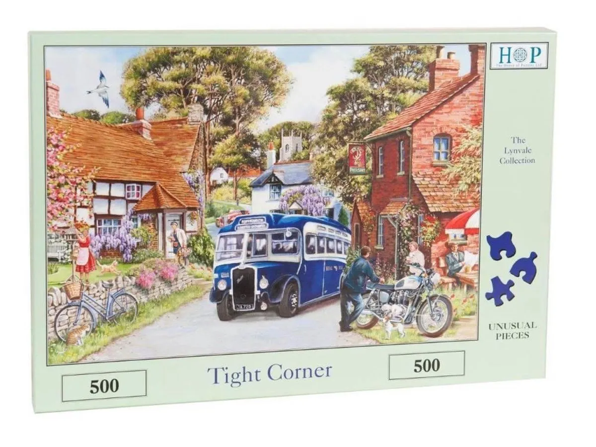 House of Puzzles Tight Corner Legpuzzel 500 Stuks - HP0386 - Multicolor