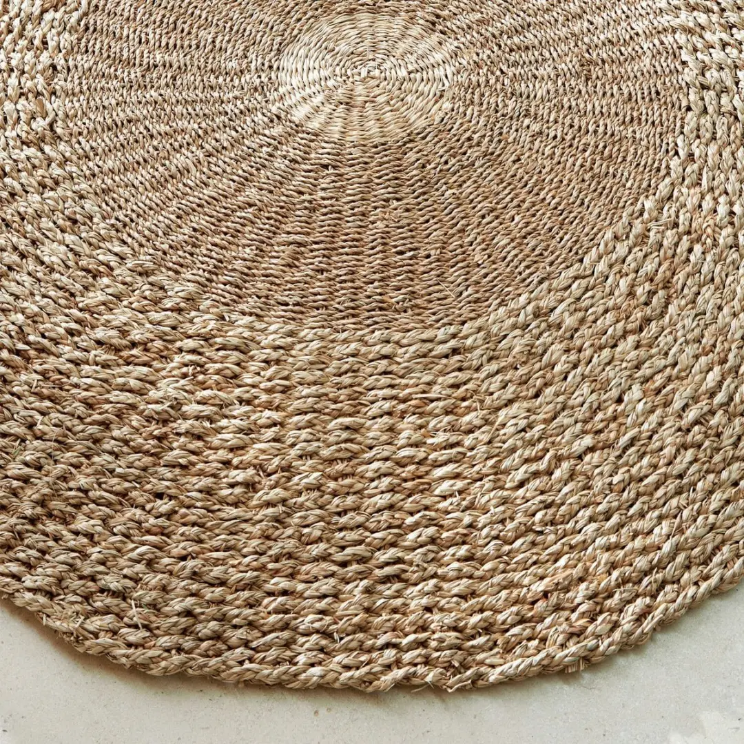 Loberon Hénaménil Vloerkleed 120cm - Bruin - afbeelding 2 van 6