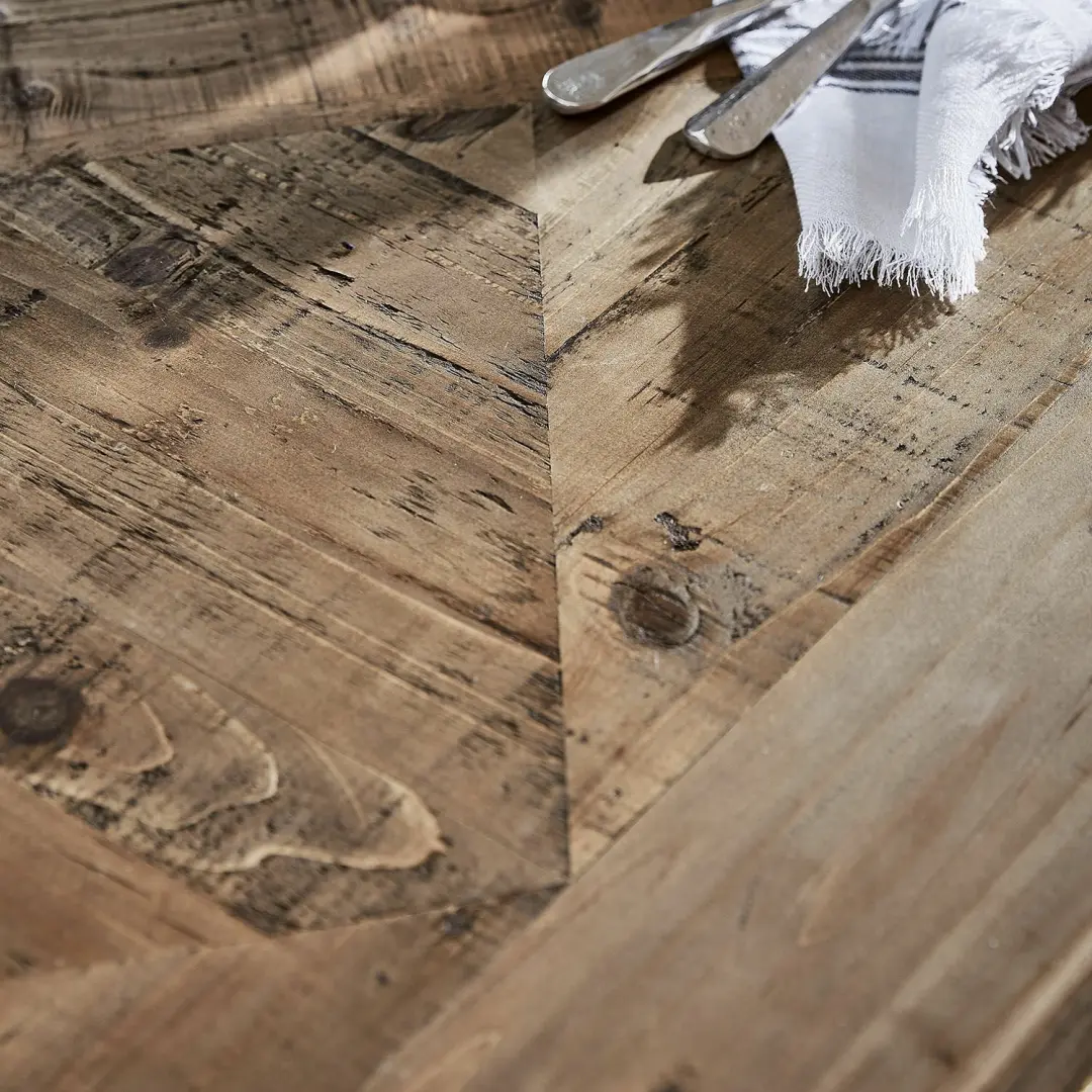Loberon Campbelltown Tafel - 6 Personen - Bruin - afbeelding 6 van 6
