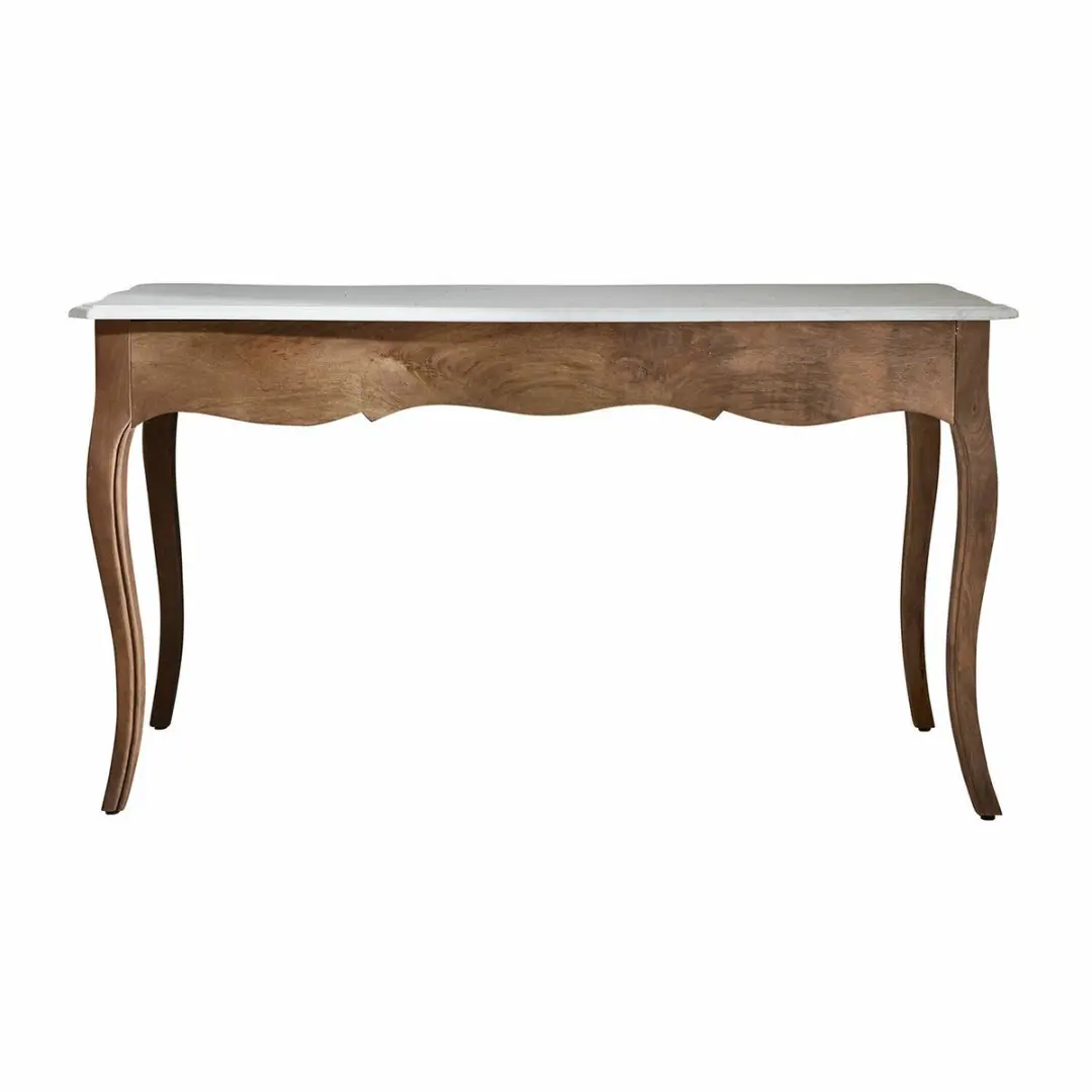 Loberon Bureau Whittlesey - Bruin/Wit - afbeelding 6 van 6