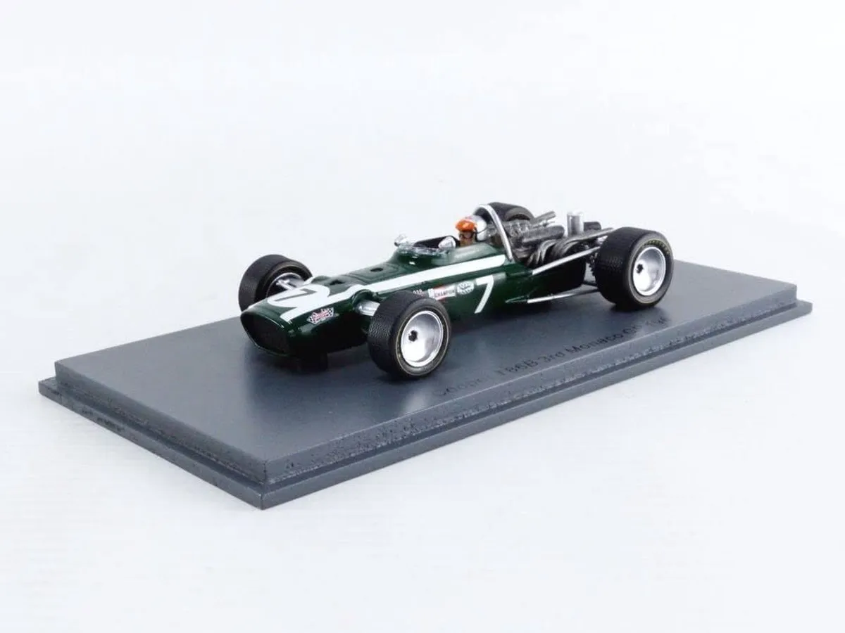 Formule 1 Cooper T86B #7 Monaco GP 1968 - 1:43 Spark - Multicolor