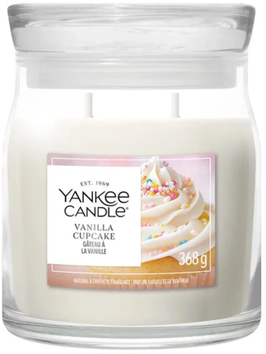 Yankee Candle Vanilla Cupcake Geurkaars 368g - afbeelding 4 van 4