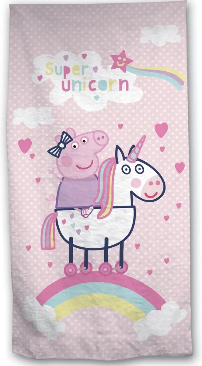 Peppa Pig 2-in-1 Strandlaken + Gymbag