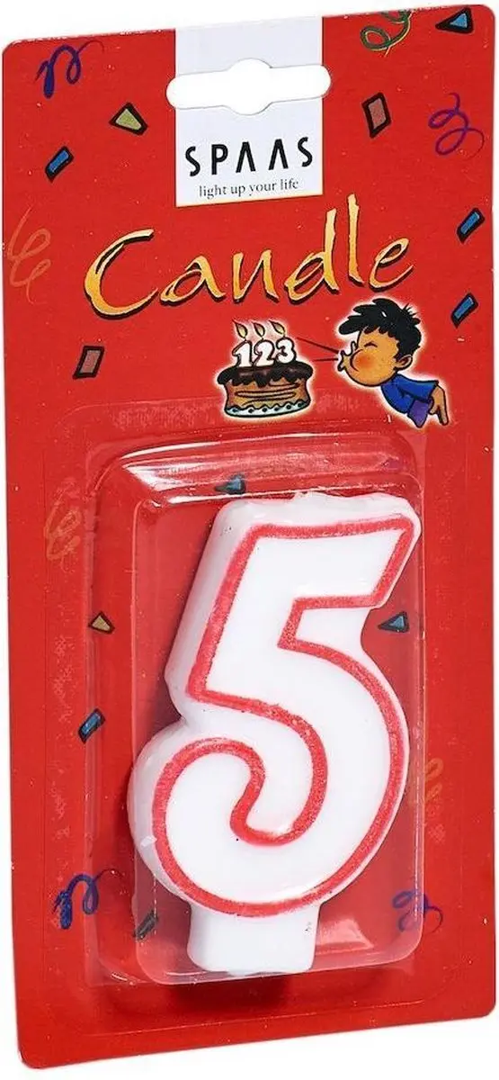 Verjaardagskaars 5