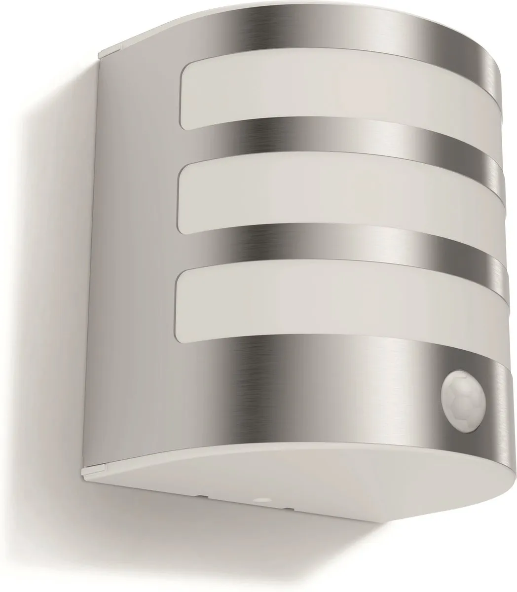 Philips Calgary Buitenwandlamp Sensor - Zilver
