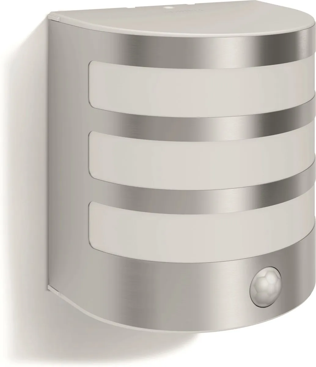 Philips Calgary Buitenwandlamp Sensor - Zilver