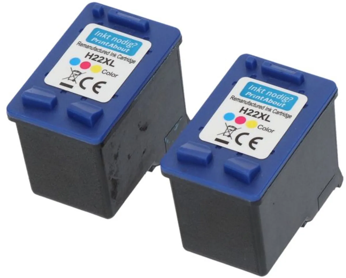 PrintAbout C9352AE-PA2 Inktcartridge - 3 Kleuren - 1.300 pagina's