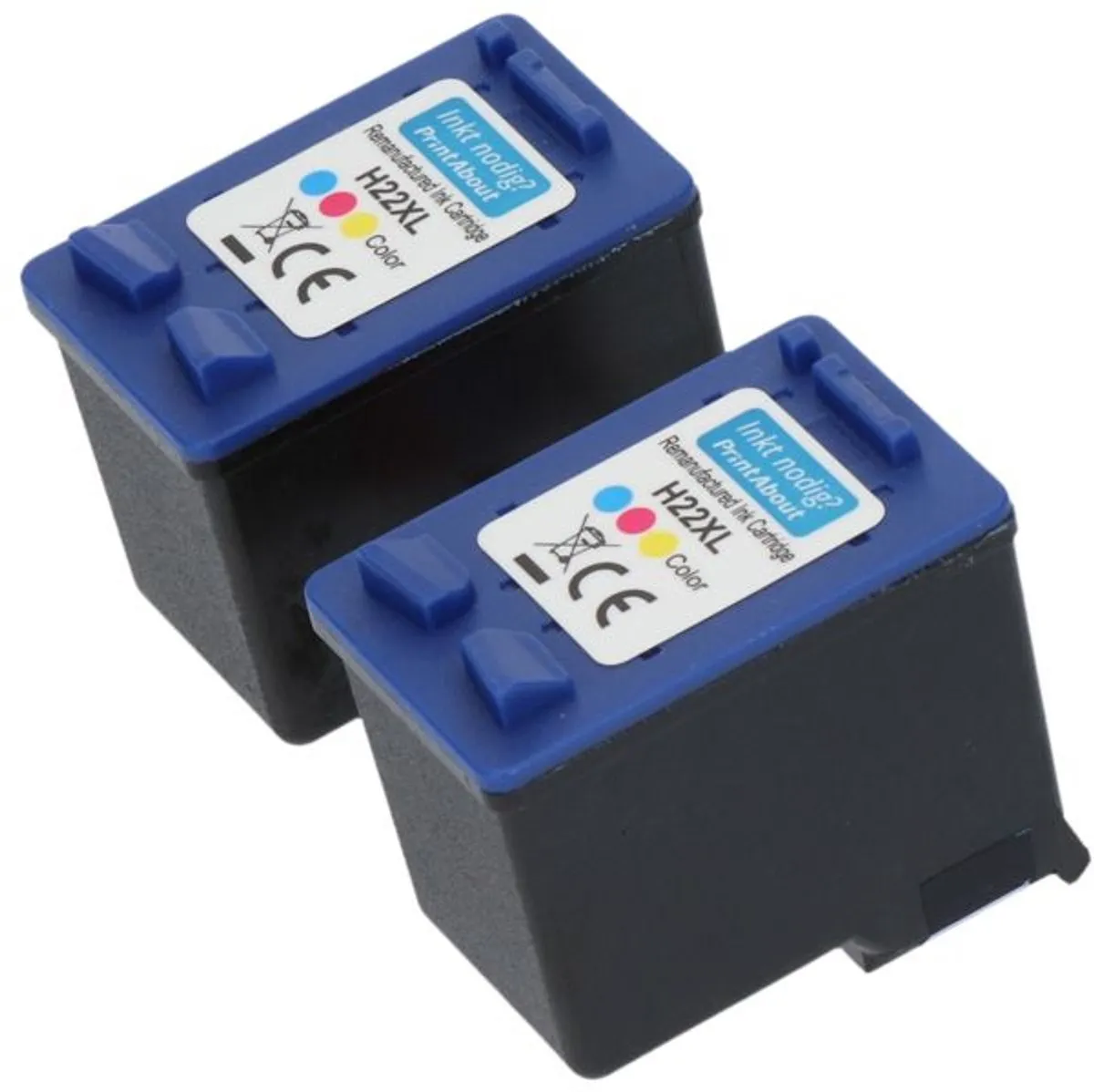 PrintAbout C9352AE-PA2 Inktcartridge - 3 Kleuren - 1.300 pagina's