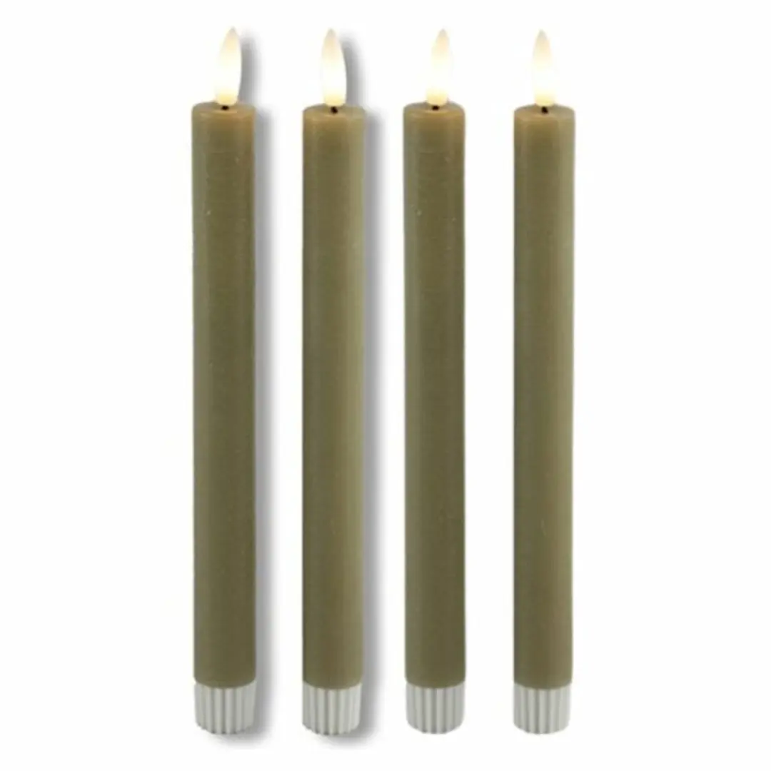 Countryfield Led Dinerkaars Rustiek Taupe 4 stuks
