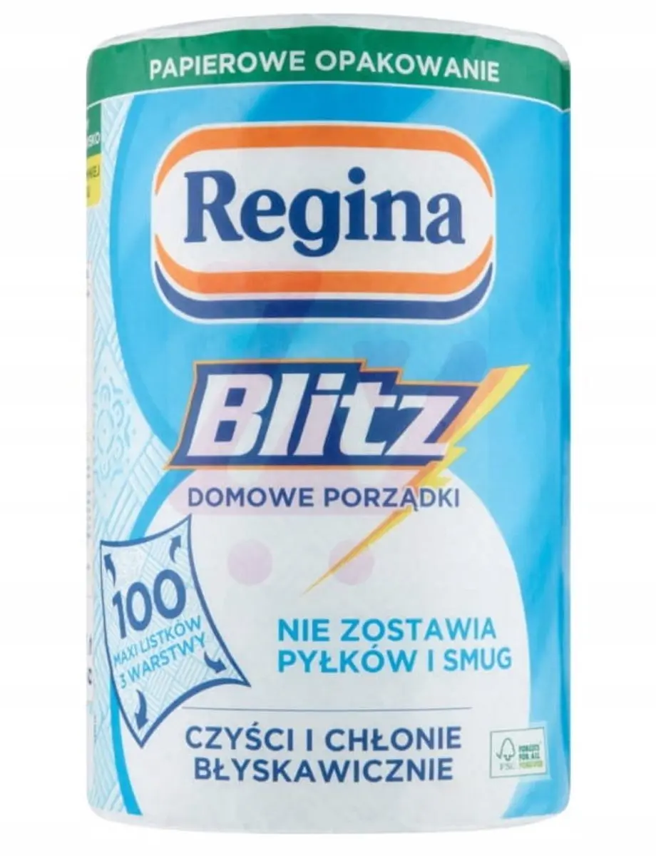 Regina Drievoudig Papieren Handdoek 3 Lagen 100 Vel
