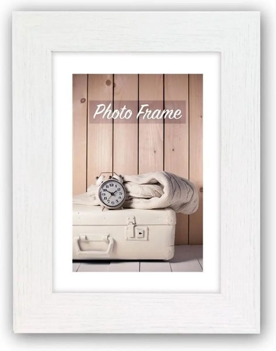 Zep Nelson 3 Houten Fotolijst 30x30cm Wit - afbeelding 5 van 6