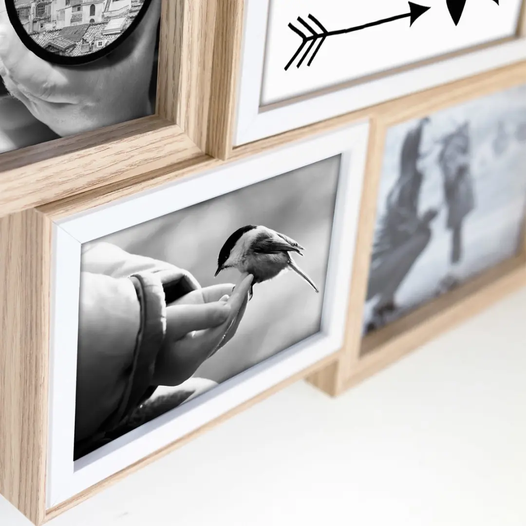 Zep Fotolijst TJ327 Watson 7-delig - 15x10cm - Wit - afbeelding 3 van 6