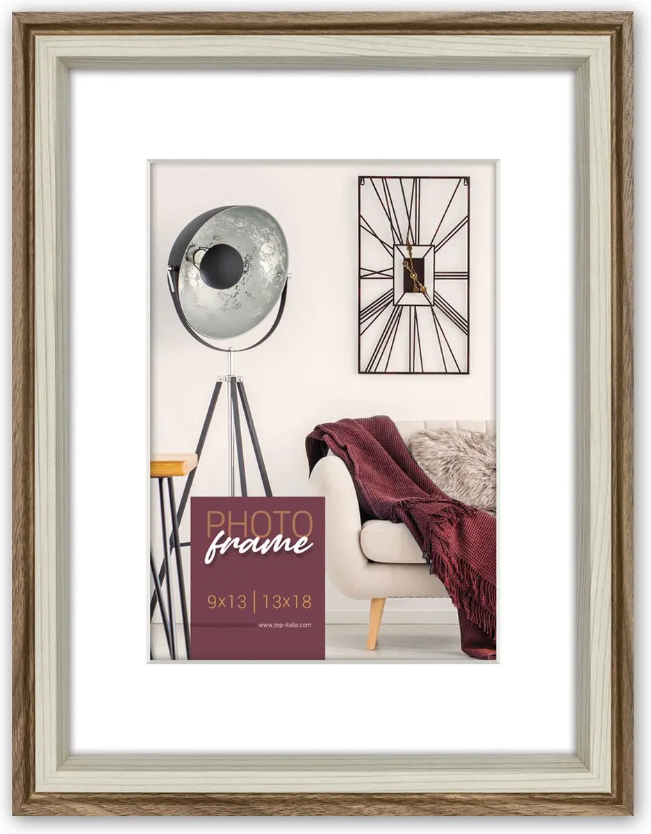 Zep Palmi Bruin Fotolijst DN918B 13x18/18x24cm