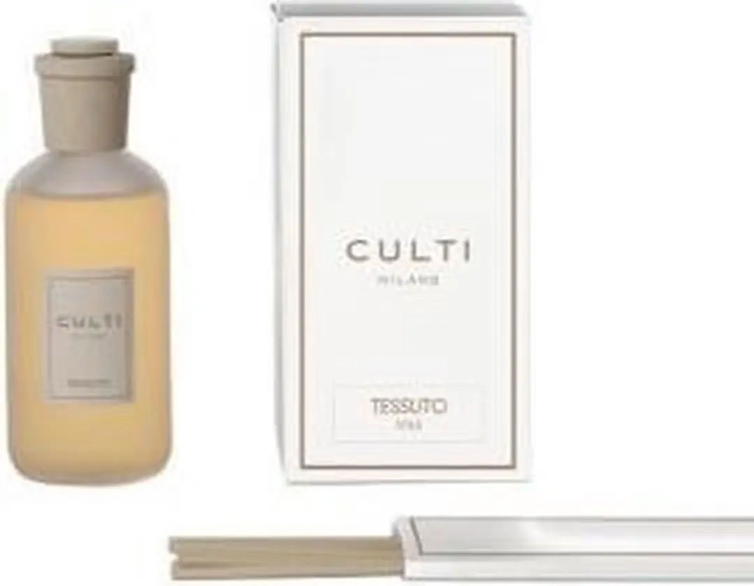 Culti Stile Classic Tessuto Geurstokjes 250ml - Wit - afbeelding 4 van 4