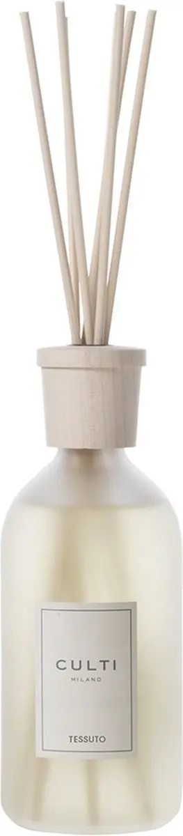 Culti Stile Classic Tessuto Geurstokjes 250ml - Wit - afbeelding 2 van 4