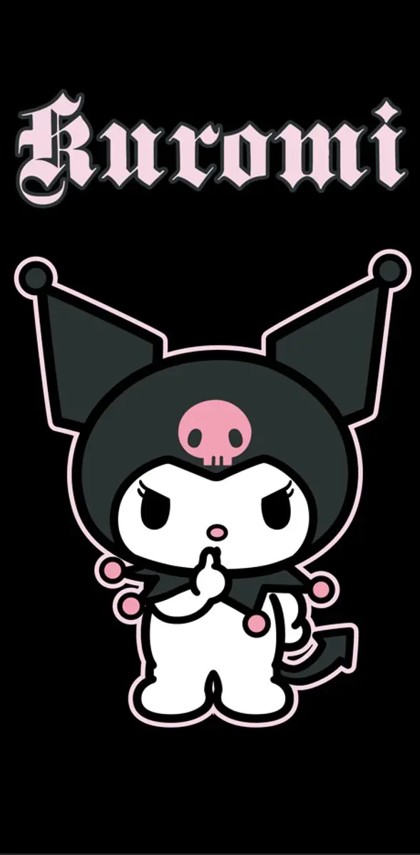 Kuromi Strandlaken Kuromi Power