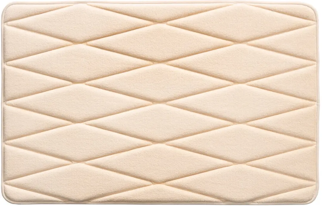 California Winding Creme Badkamermat 58x90 cm