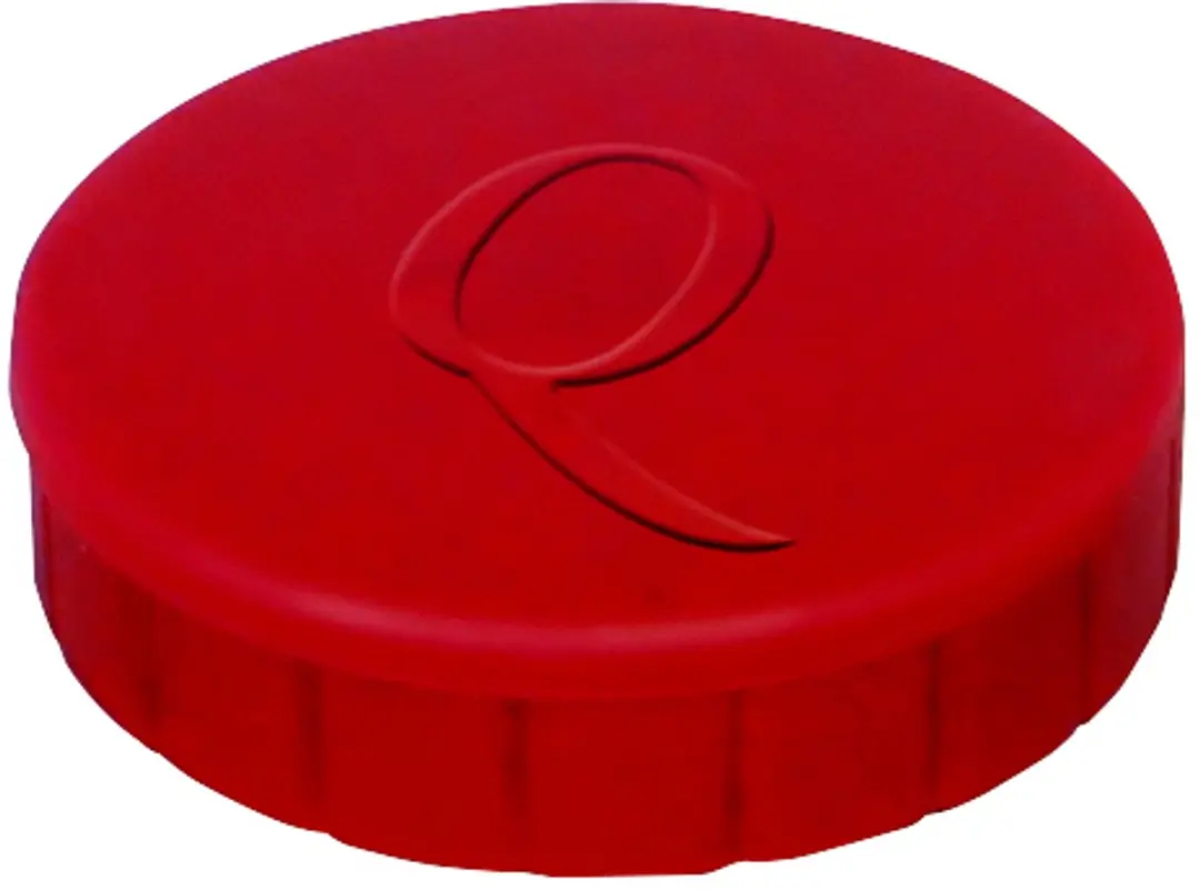 Magneet quantore 32mm 800gram rood 10stuks