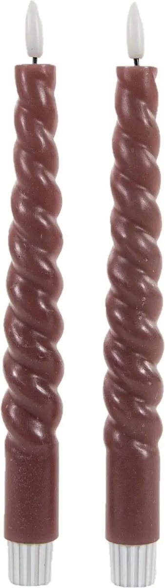 Anna's Collection LED dinerkaarsen swirl