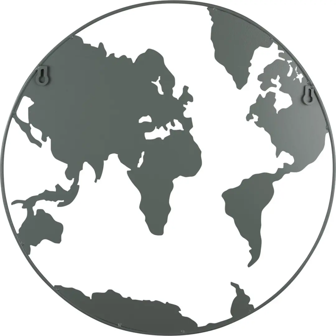 Present Time Memobord World Map