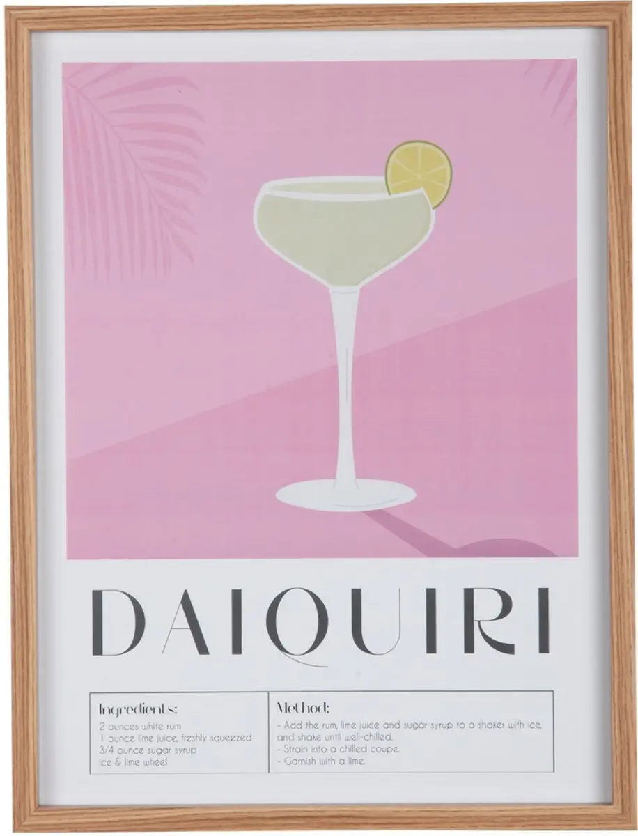 Present Time Wall Art Daiquiri