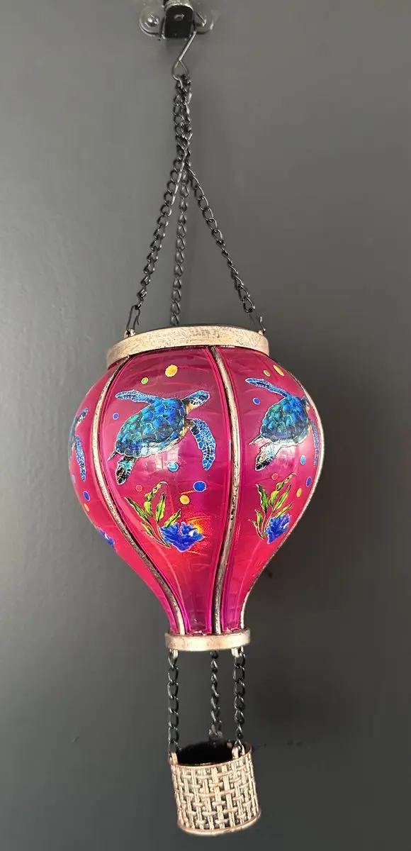 Decoratieve solarlamp luchtballon " met flame LED "