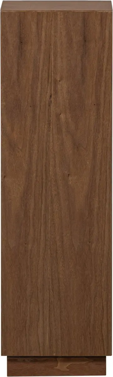 WOOOD Enid Plantenstandaard Walnoot 80x24x24 - afbeelding 4 van 4