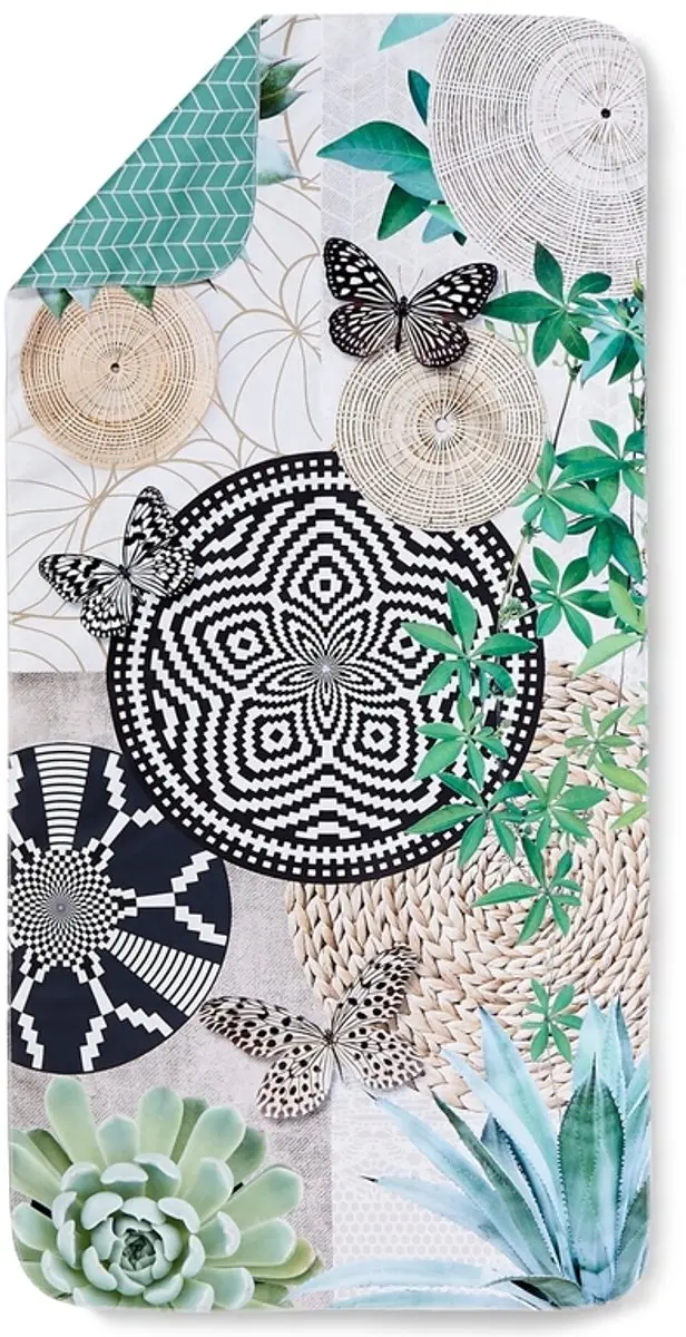 HIP Sporthanddoek "mandala's, cactussen en vlinders"