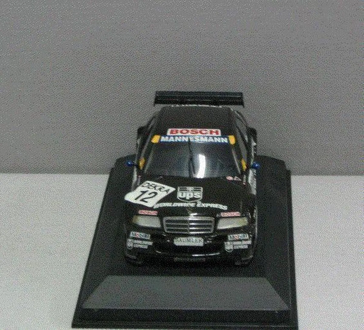 Mercedes-Benz C-Klasse DTM 1996 #12 K. Thiim Minichamps 1:43 - Zwart