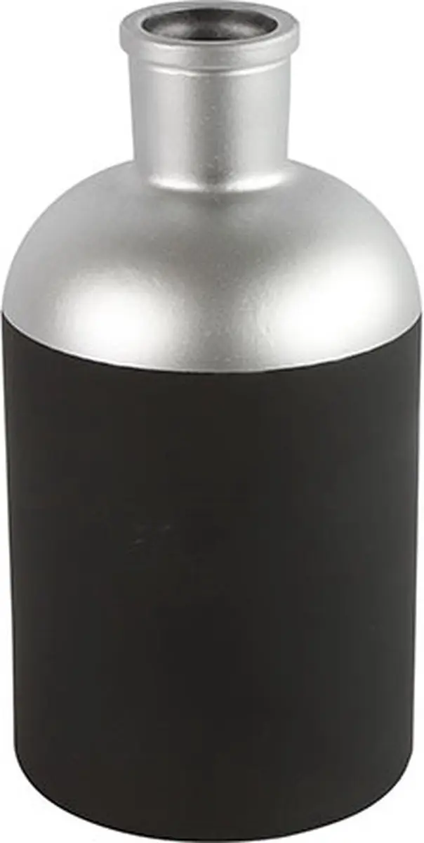 Countryfield Fles Madelon glas L14B14H26CM zwart
