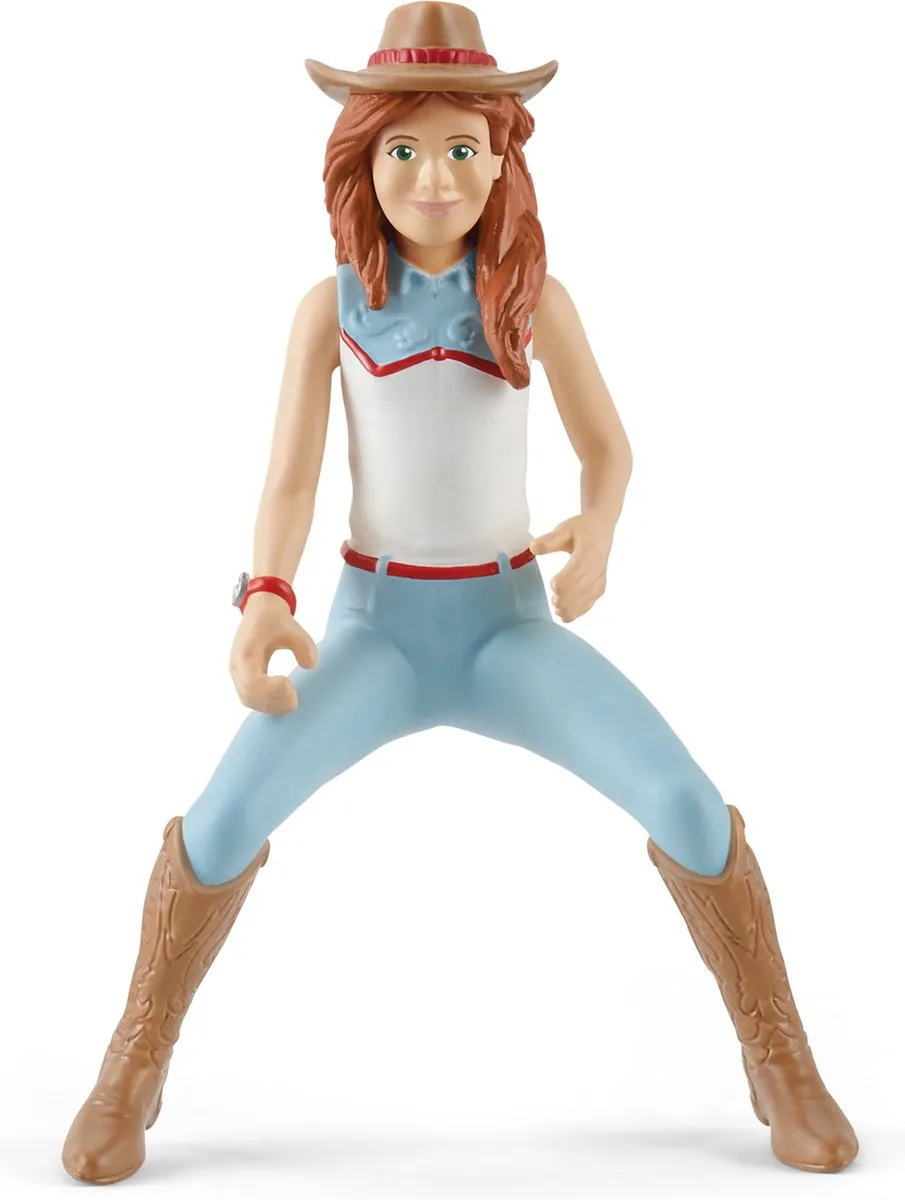 Schleich Horse Club Hannah's Western Rijset Speelfigurenset - 12-delig - Multicolor