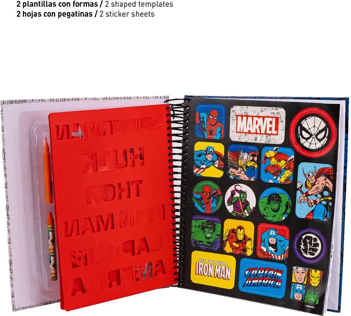 Marvel Super Activiteiten Album - Multicolor