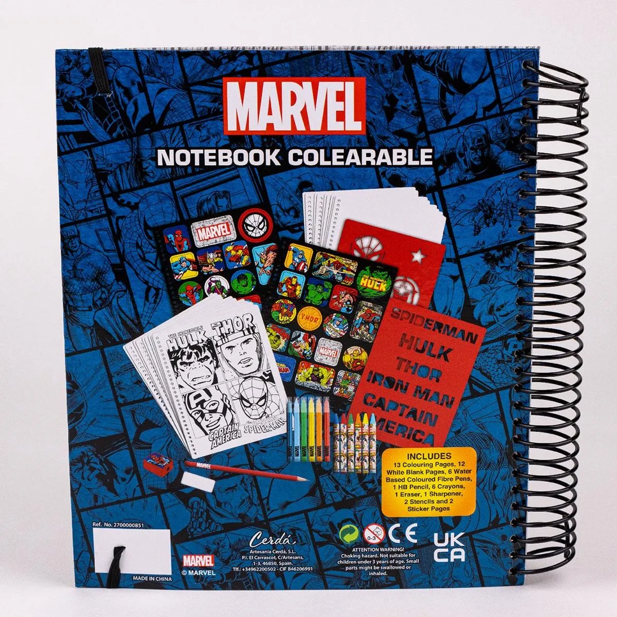 Marvel Super Activiteiten Album - Multicolor - afbeelding 6 van 6