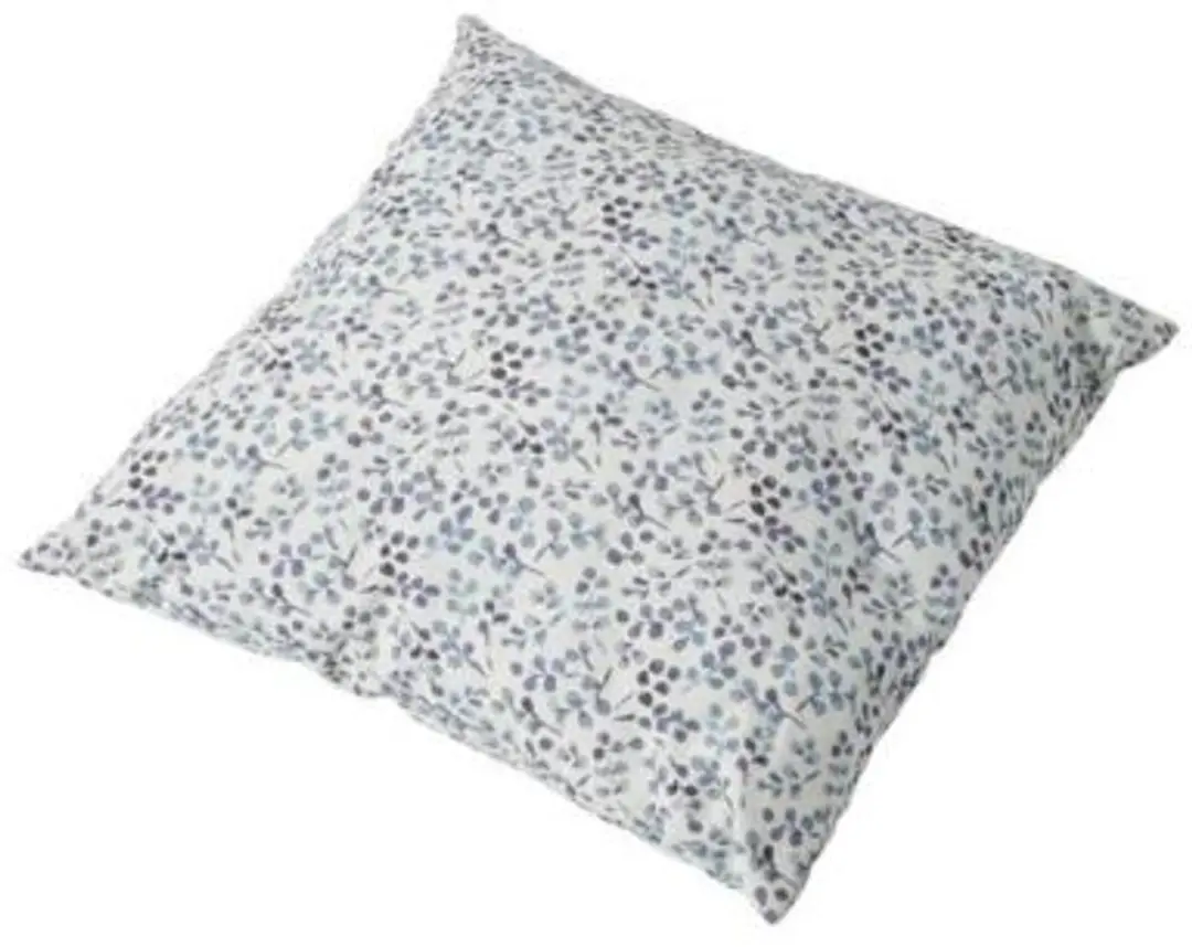 Madison sierkussen 50x50 cm Blad blauw/blue