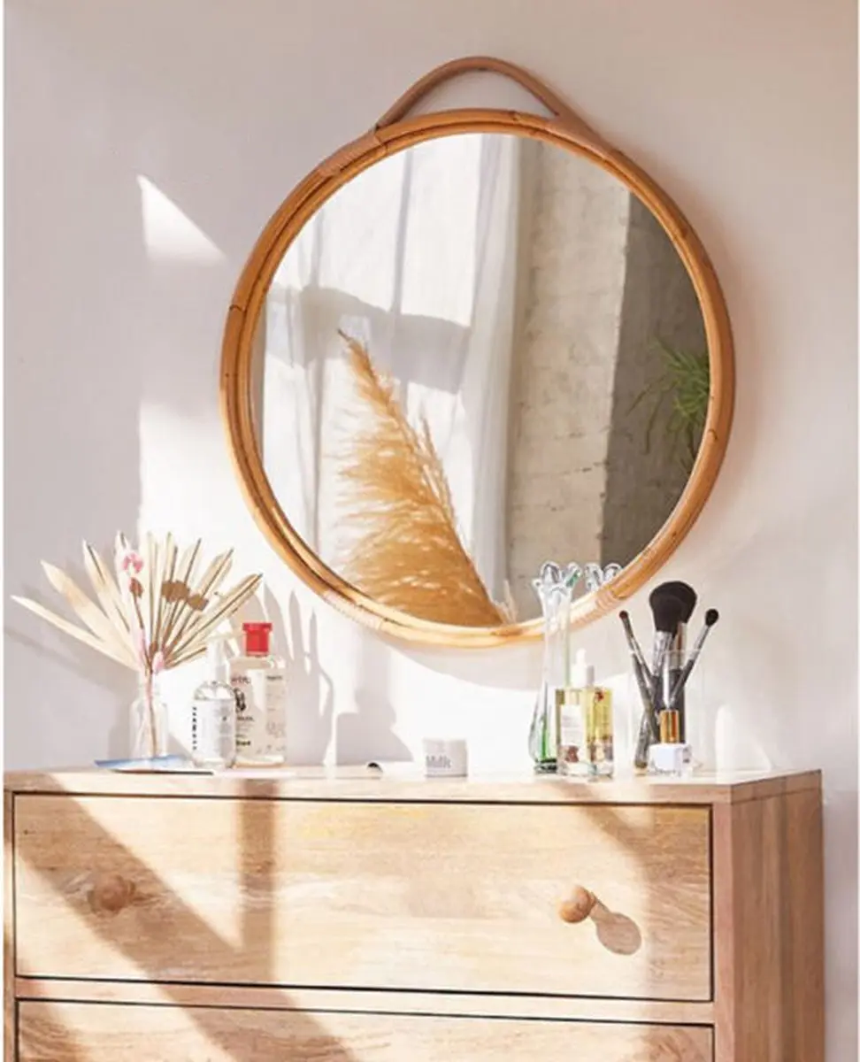 Groenovatie Bamboe Spiegel 60cm - Naturel - afbeelding 2 van 4