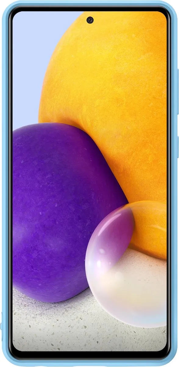 Samsung Silicone Hoesje Galaxy A72 EF-PA725TLEGWW - Blauw - afbeelding 6 van 6