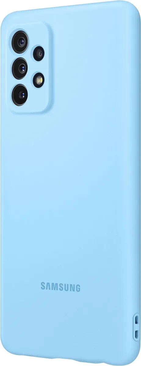 Samsung Silicone Hoesje Galaxy A72 EF-PA725TLEGWW - Blauw
