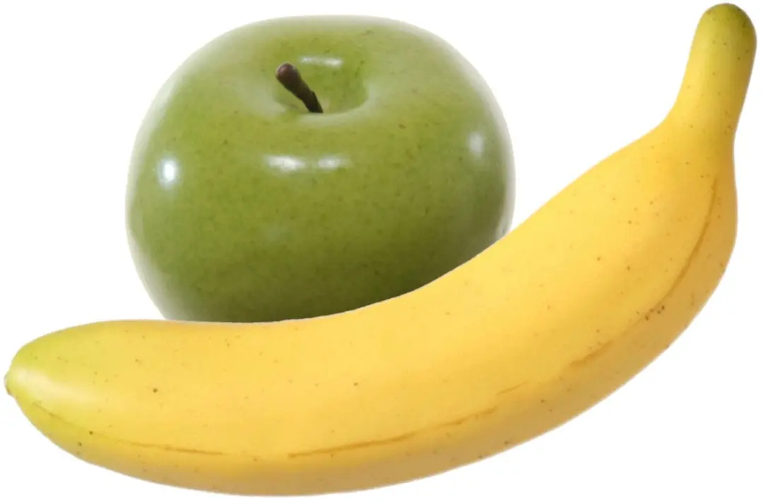 Kunstfruit Banaan en Appel