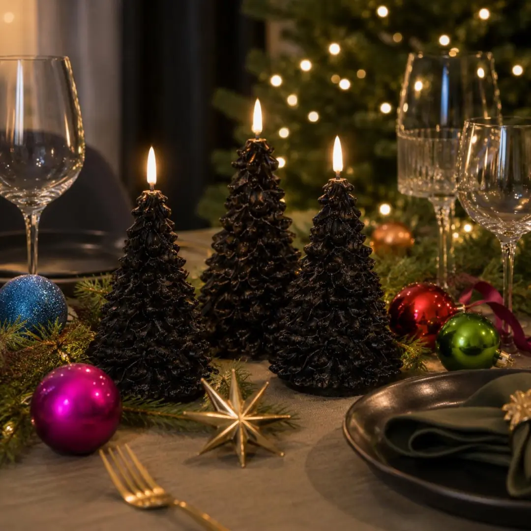 Anna's Collection LED kerstboom kaars