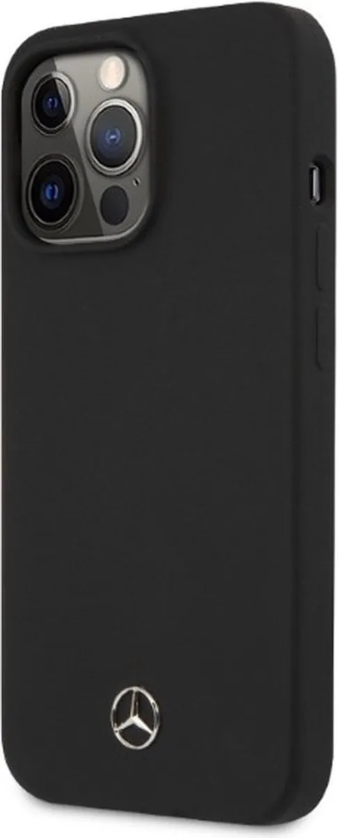 Mercedes MEHMP13LSILBK iPhone 13 Pro Hoesje - Zwart - Magsafe