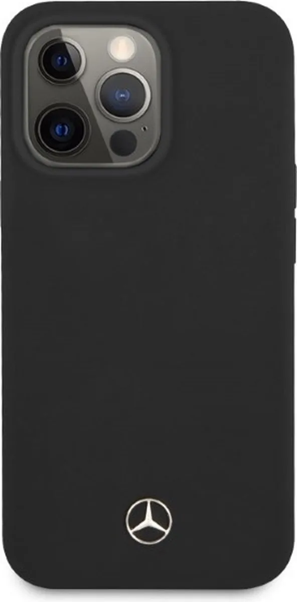 Mercedes MEHMP13LSILBK iPhone 13 Pro Hoesje - Zwart - Magsafe - afbeelding 6 van 6