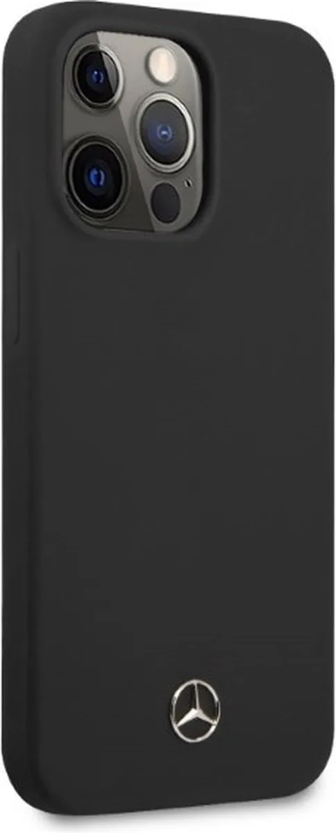 Mercedes MEHMP13LSILBK iPhone 13 Pro Hoesje - Zwart - Magsafe
